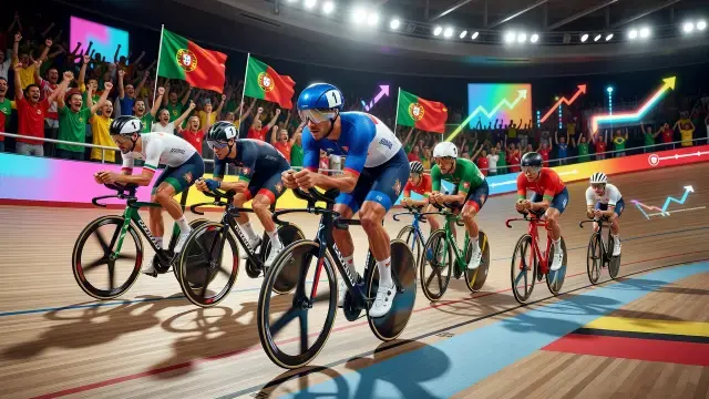 Portugal leva seis ciclistas de pista ao Mundial rumo a Xangai